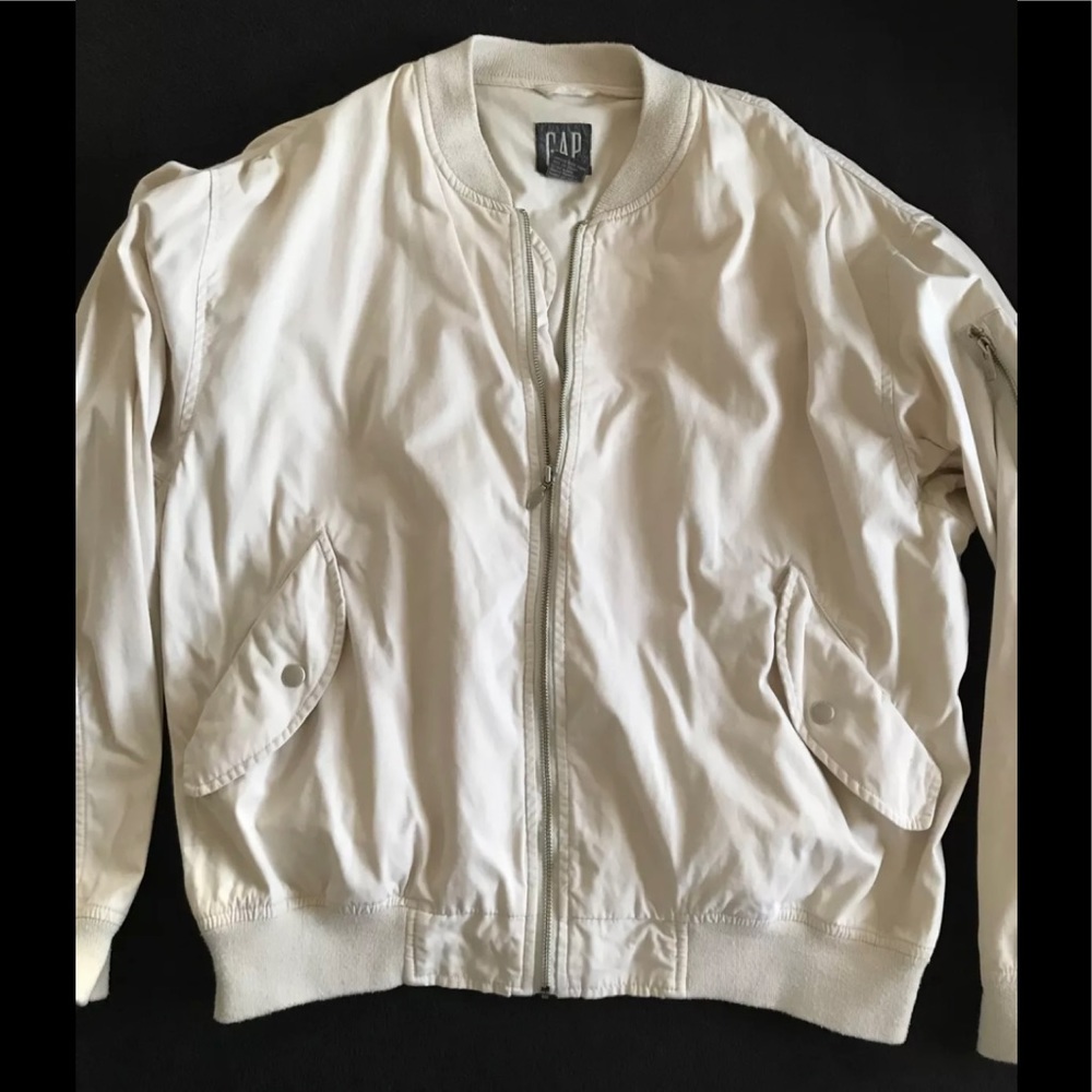 Vintage 90’s Gap Men’s Bomber Jacket Very Rare and Super Cool